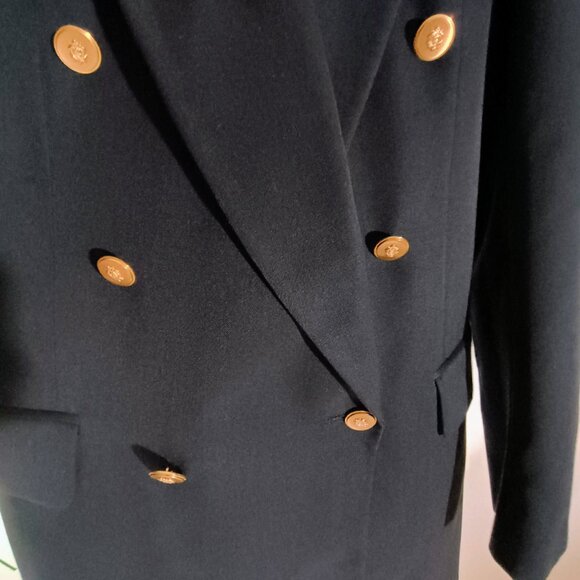 EUC: Principles For Men Sze 42R (see description) Navy Blue Vintage Blazer - Picture 7 of 7